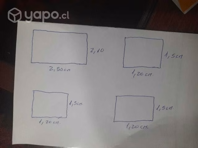 Ventanas usadas