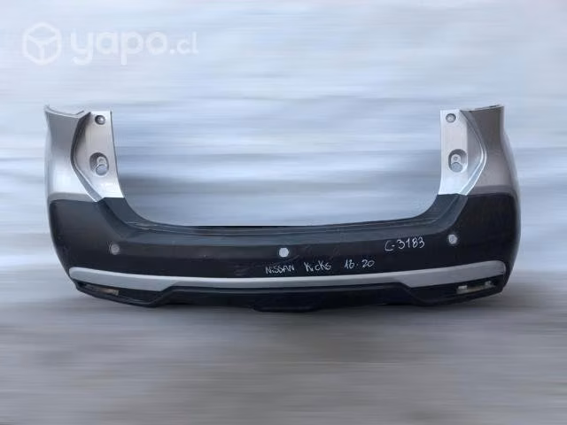 Parachoque trasero nissan kicks 2016-2020