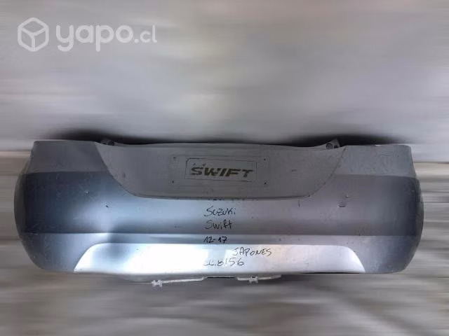 Parachoque trasero suzuki swift 2012-2017