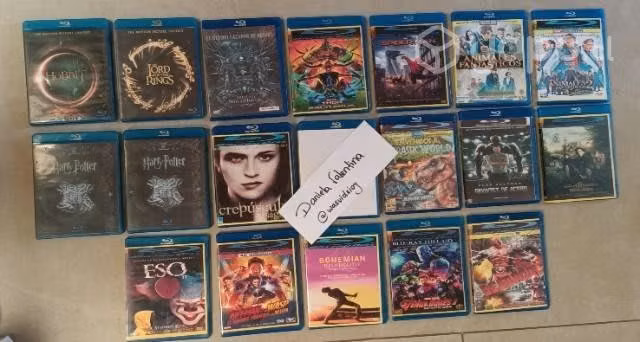 Lote de películas de blu ray
