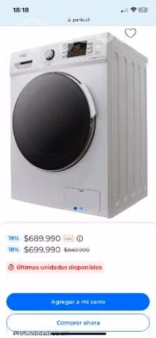 Vendo lavadora secadora ursus trotter