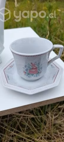 Loza juego de té