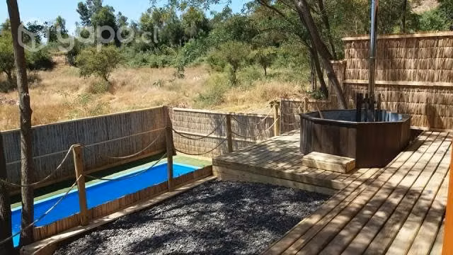 Cabaña vila lago rapel