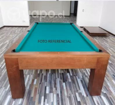Mesa De Pool 3/4, 2,90cm Largo X 1,58cm Ancho X 83