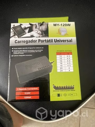 Ac adaptador portatil universal