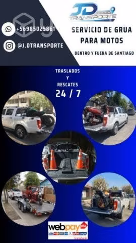 Servicio de grua para motos, trimotos y cuatrimoto
