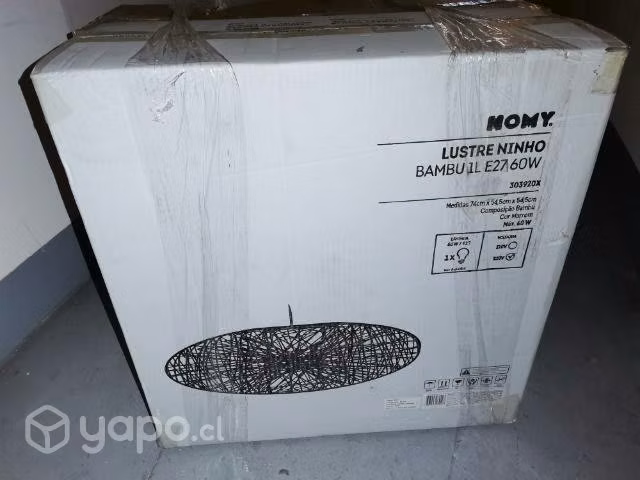 Lámpara colgante de bambu - Imagen 2