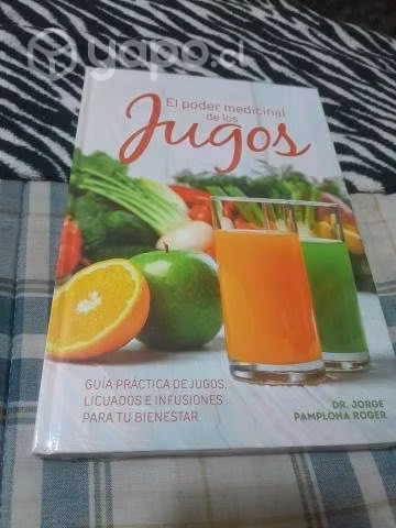 Recetario de jugos + revistas + ropa