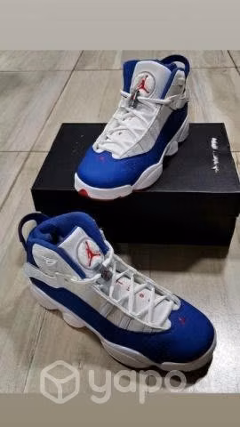 Jordan 6 rings true blue. Us 7y, eur 40, 25cm. - Imagen 2