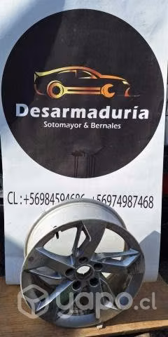 Llanta captiva aro 17 2.1
