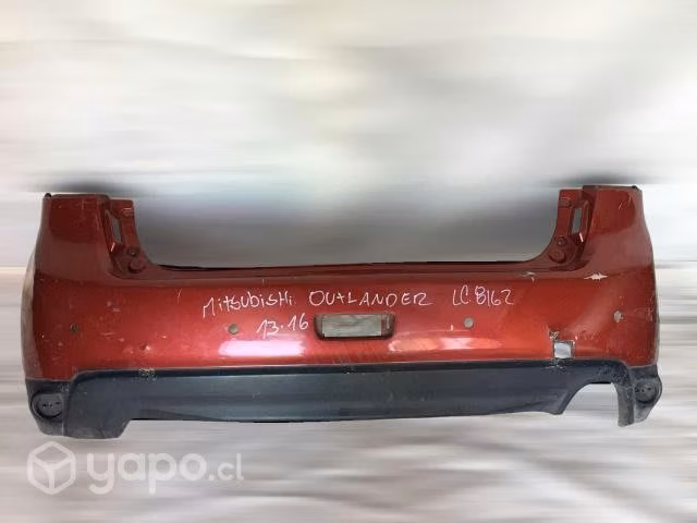 Parachoque trasero mitsubishi outlander 2013-2016