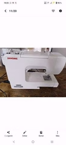 Maquina de coser marca janome