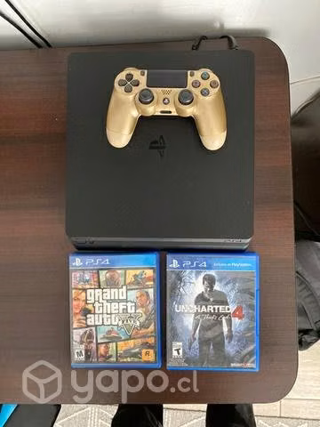 PS4 Slim 500GB + Audifonos GAMER