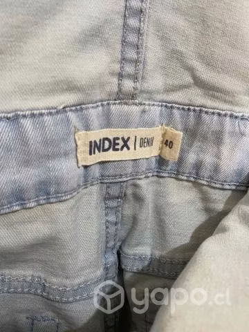 Jardinera de jeans INDEX talla 40 - Imagen 3