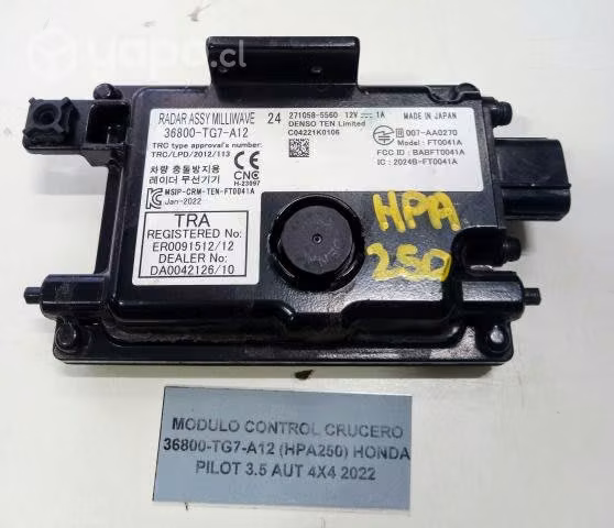 Modulo Control Crucero 36800- TG7-A12 (HPA250) Hon