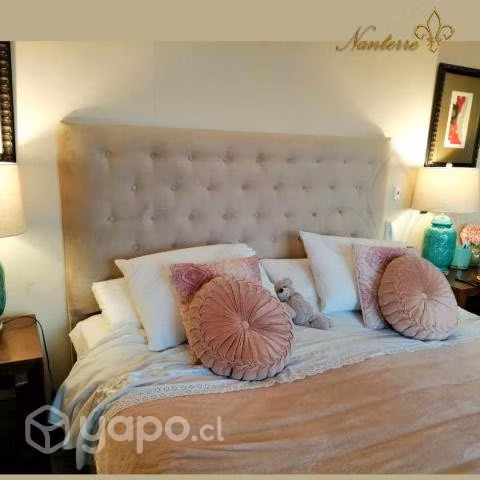 Respaldo de Cama King a medida fabricante