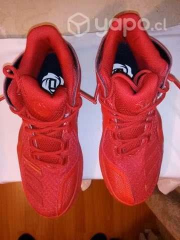 Zapatillas Adidas Derrick Rose 773 v Edition Rojas - Imagen 4