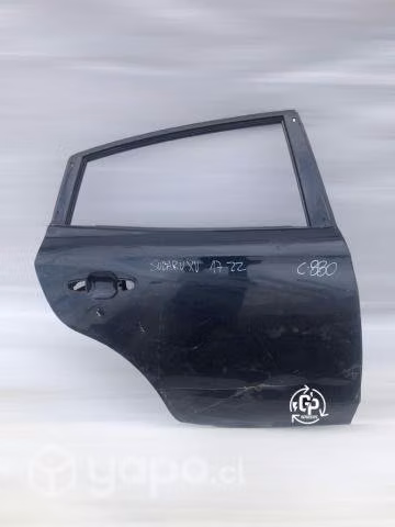 Puerta trasera rh subaru xv 2017-2022