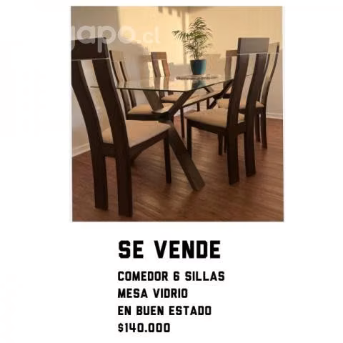 Comedor 6 sillas - Imagen 3