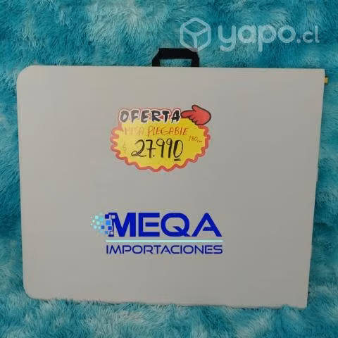 Mesas plegables tipo maleta