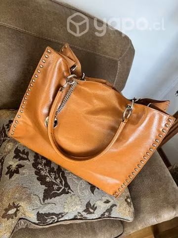 Cartera Cuero Graneado - PRÜNE