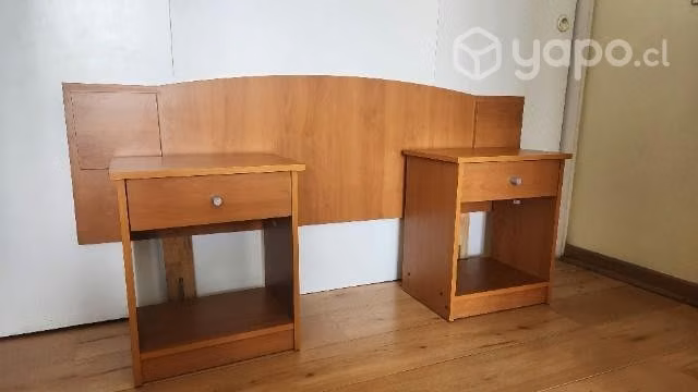 Respaldo de cama y veladores - Imagen 2