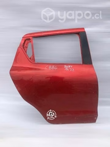 Puerta trasera rh suzuki swift 2017-2022