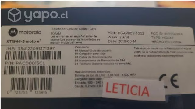 Celular Motorola