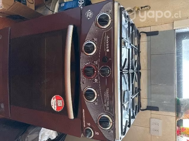 Cocina a gas de 4 platos