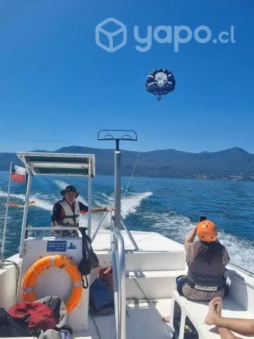 Parasailing winchboat
