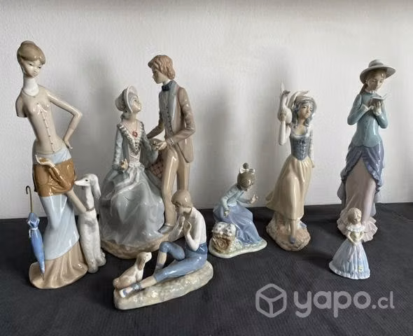 Lote de porcelanas Lladró y Casades