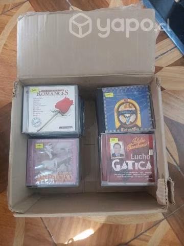100 títulos caja de CD originales