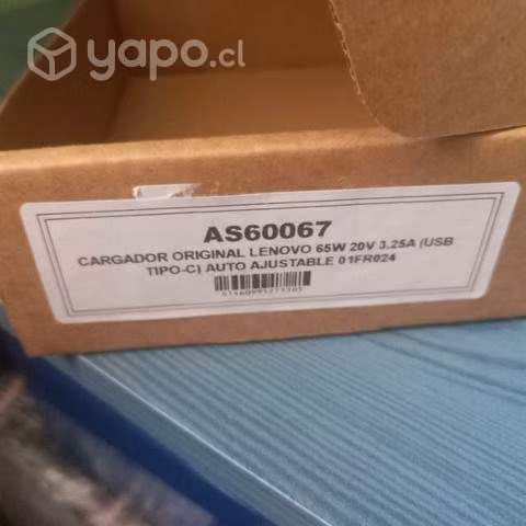 Cargador Lenovo tipo C - Imagen 2