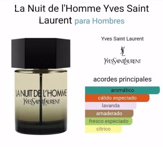 La Nuit de L'homme Yves saint Laurent 100ml