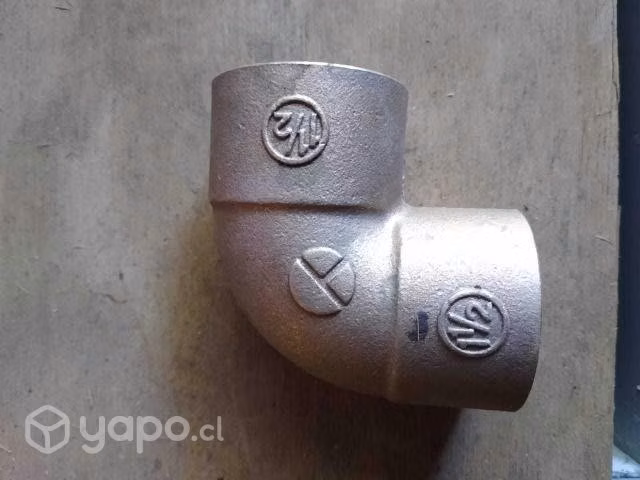 CODO BRONCE SO-SO 90° 1 1/2" (6u)