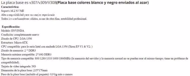 NUEVO,KIT GAMER, placa X79 con CPU XEON E5 2470 V2