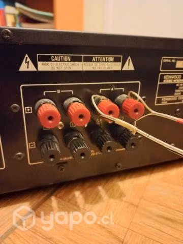 Amplificador Kenwood. Technics Sansui Pioneer JVC