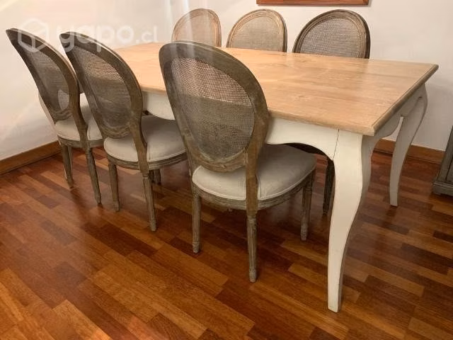 Comedor con 6 sillas