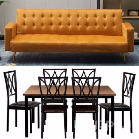 Sofá más comedor completamente Nuevo