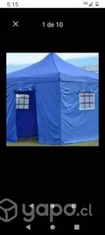 Toldo 3/3 con uv reforzado calidad dorada