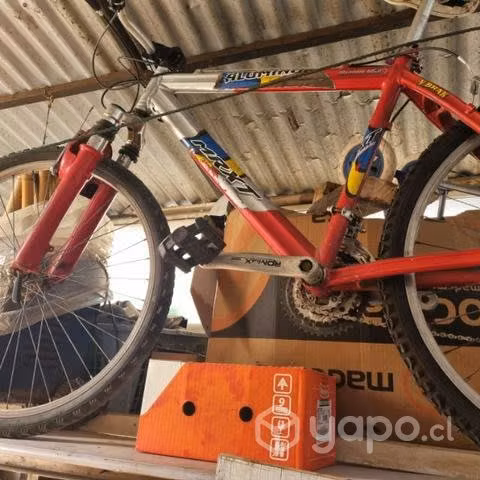 Bicicleta 100% aluminio