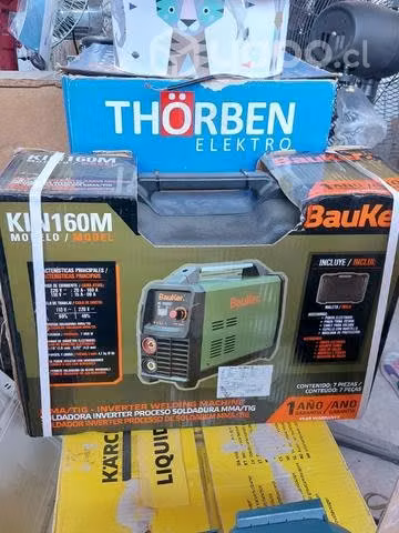 Maquina de soldar kauker 160 a nueva en caja