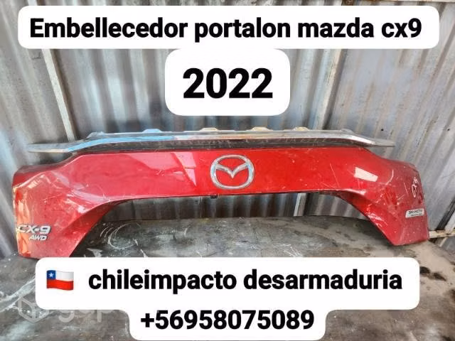 Embellecedor Mazda CX 9 año 2022
