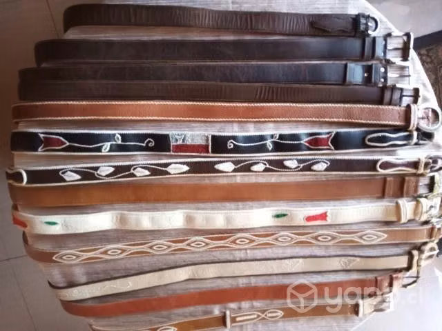 Cinturones y Billeteras de cuero artesanal
