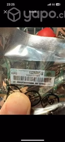 Memorias RAM servidor HP