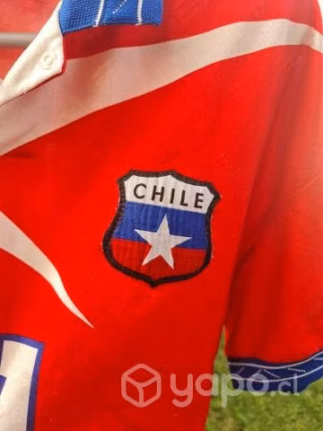 Camiseta Chile ORIGINAL. ÉPOCA Francia 98 - Imagen 4