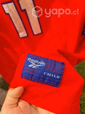 Camiseta Chile ORIGINAL. ÉPOCA Francia 98
