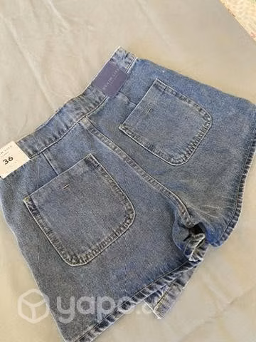 Falda short mezclilla - Imagen 2