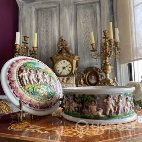 Antiguo joyero capodimonte
