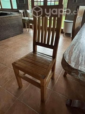 Juego de comedor madera - Imagen 3